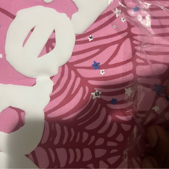 OG pink sp5der hoodie Size M - Picture 4 of 5